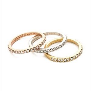 Kate Spade Night Lounge Ring Set